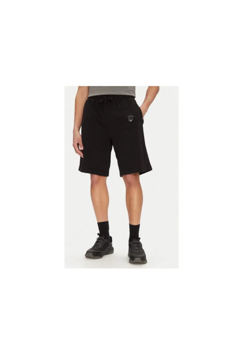 Pantaloni scurti sport barbati C P Company, 18CMSB268A110337O, Bumbac, Negru, Negru