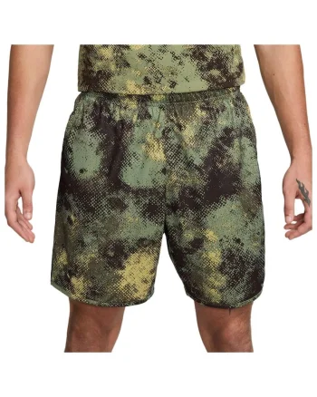 Pantaloni scurti sport  Totality Como, talie elastica, poliester, verde