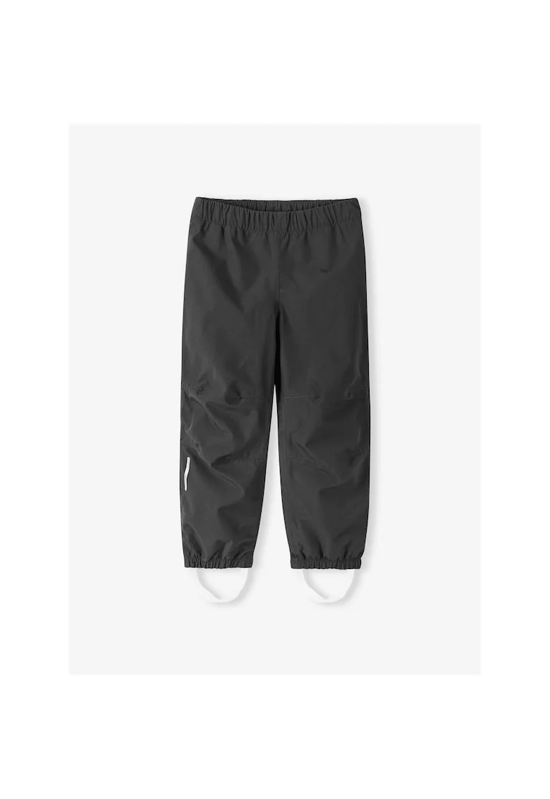 Pantaloni copii,  outdoor, fermoar, negru, poliester
