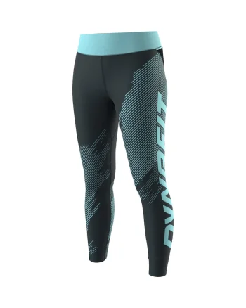 Colanti alergare dama  Ultra Graphic, Negru/Albastru