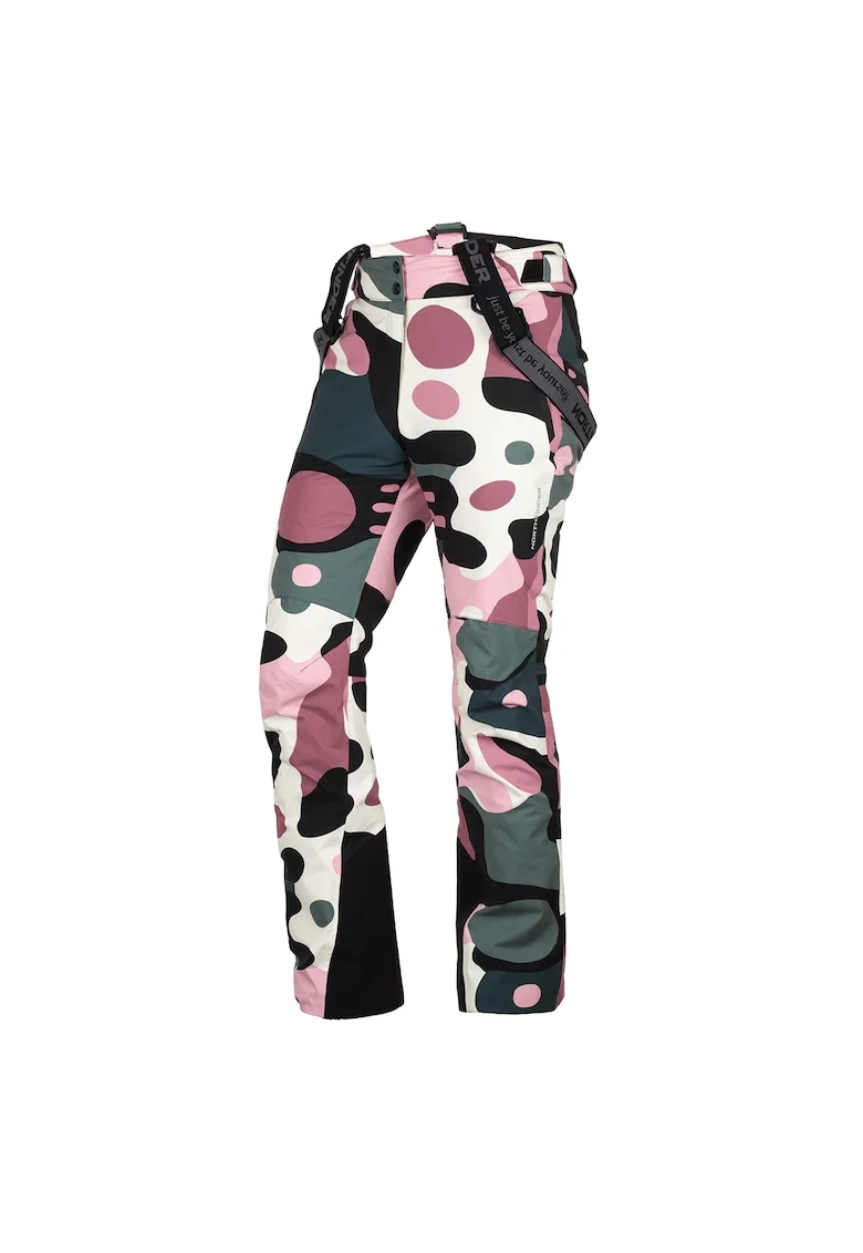 Pantaloni schi 2L 10K/10K dama Isabell L alloverprint