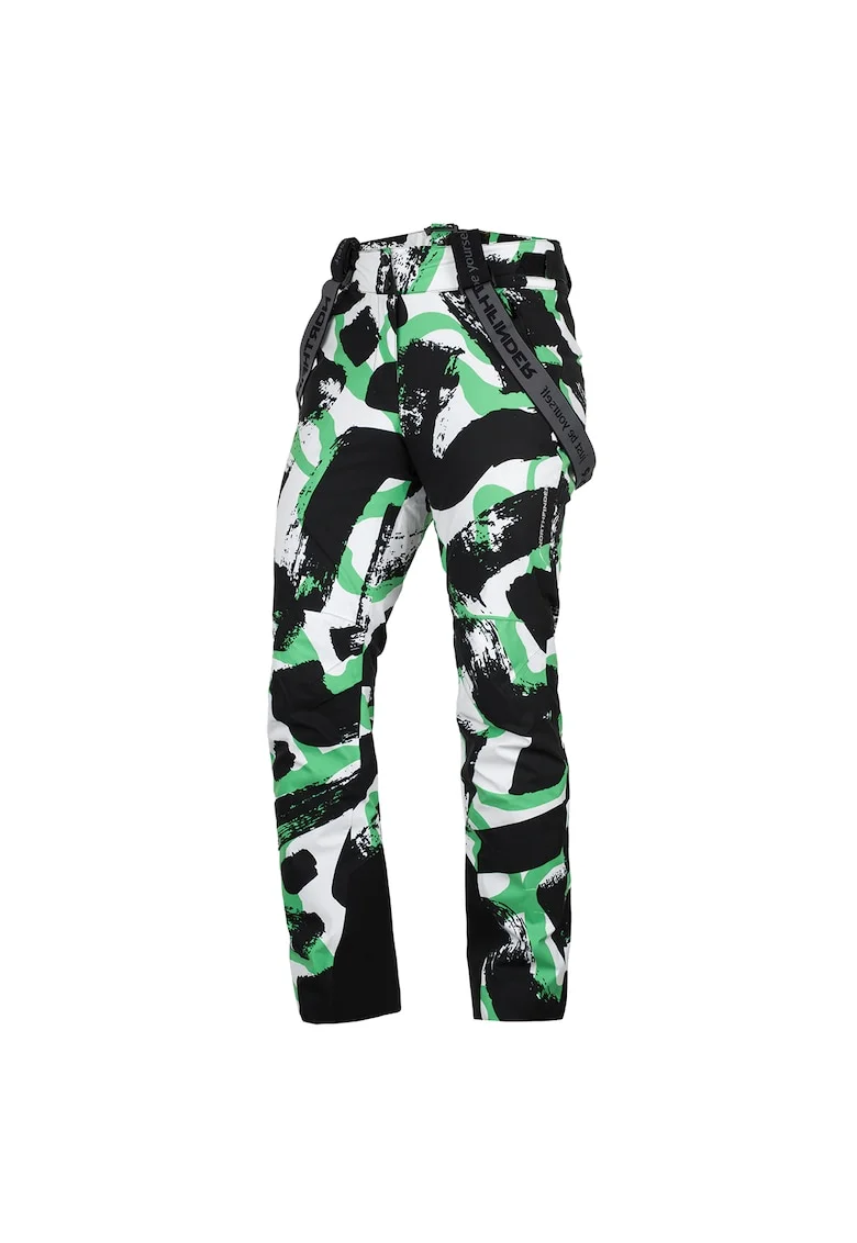 Pantaloni schi 2L 10K/10K dama Isabell 2XL greenprint
