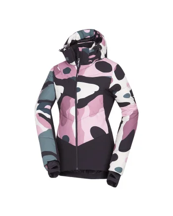 Geaca schi 2L 10K/10K dama Kayleigh L alloverprint