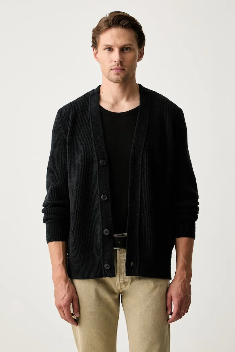 Marc O'Polo cardigan pentru bărbați cu lână