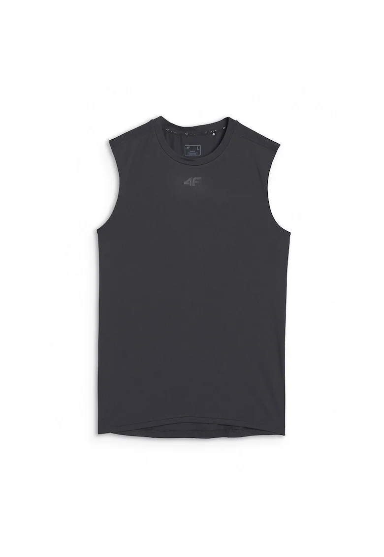 Maiou sport  uscare rapida, negru, material sintetic/elastan, negru