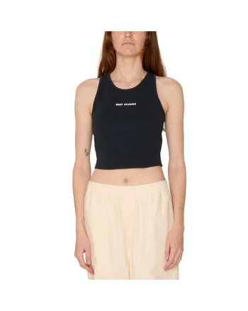 Maiou sport dama  Mini Bold, fara maneci, negru, textil