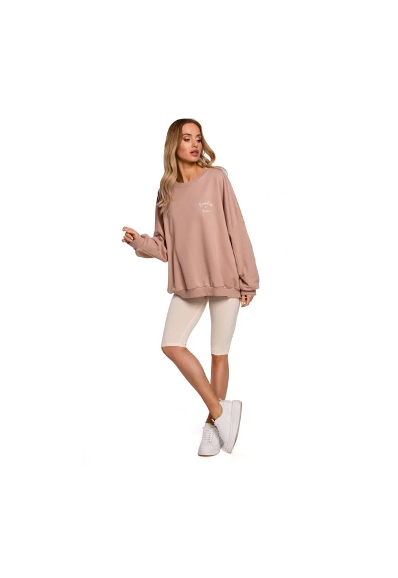 Made of Emotion Pantaloni sport de dama Kunga M593 crem, Bej