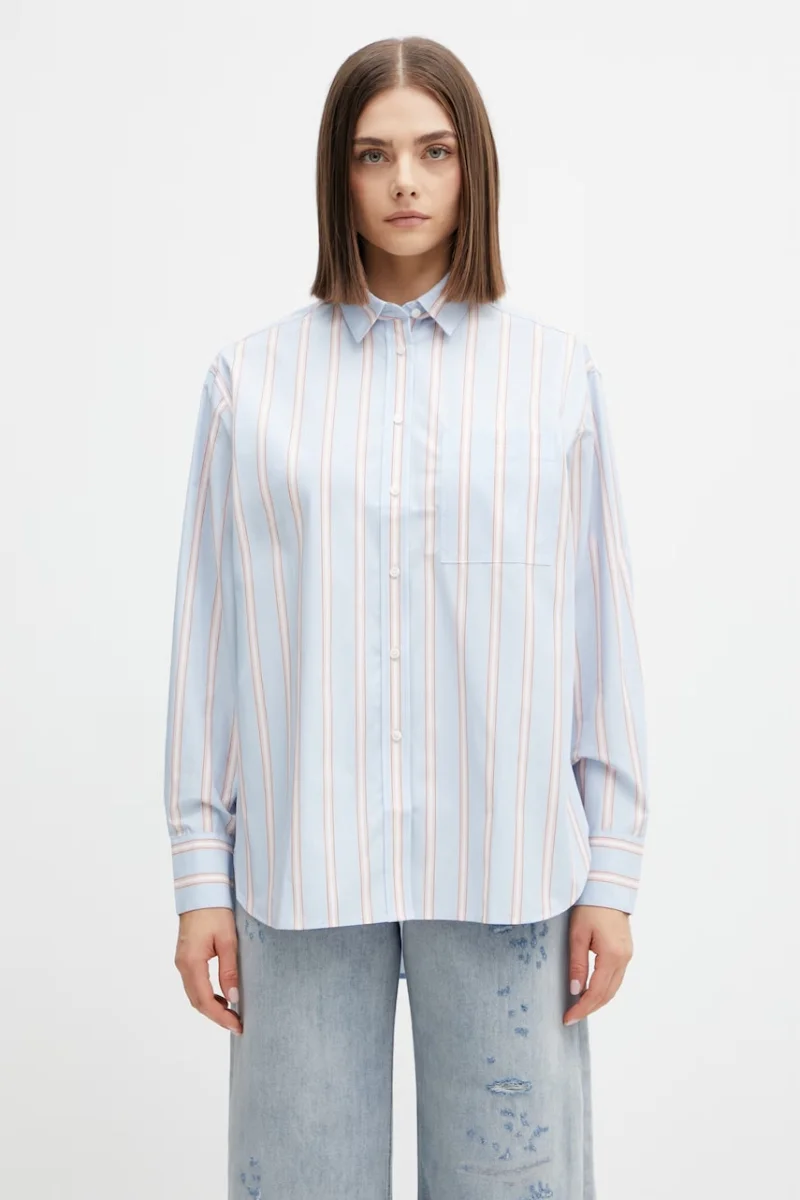 Lacoste cămașă pentru femei, din bumbac