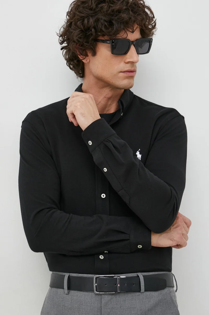 Polo Ralph Lauren cămașă pentru bărbați din bumbac