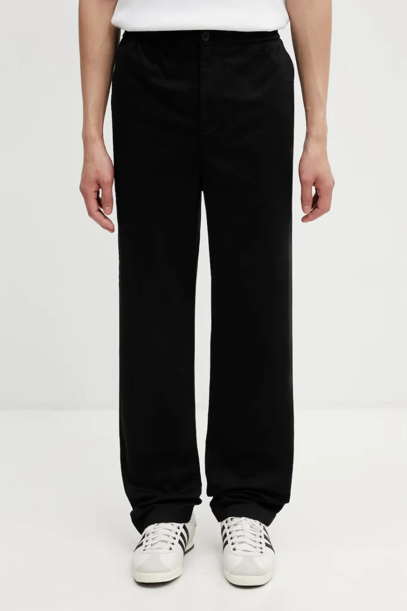 Lacoste pantaloni pentru bărbați, din bumbac cu elastan