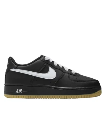 Pantofi sport dama  AIR FORCE 1 LV8 3, piele naturala, negru, marime