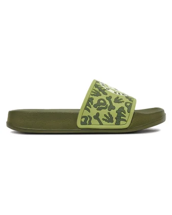 Papuci copii,  slapi, kaki, material sintetic,