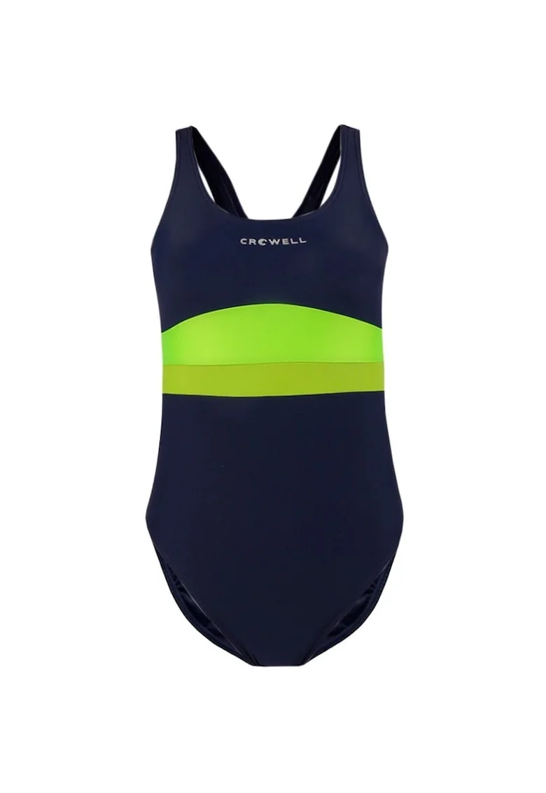 Costum de baie, Verde/Negru
