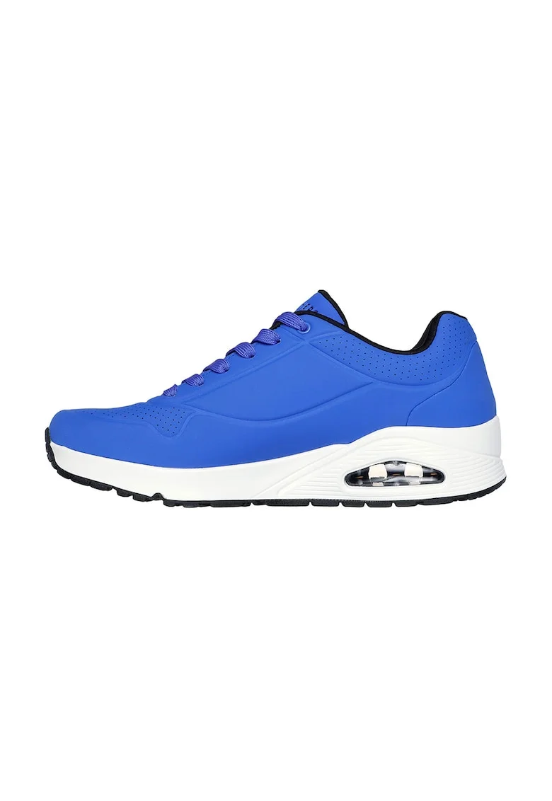 Pantofi sport de piele ecologica Uno Stand On Air, Albastru