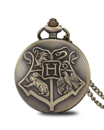 Ceas de buzunar,Harry -Potter Hogwarts School CS583, model Retro Vintage