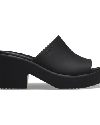 Sandale Crocs Brooklyn Slide Heel Negru - Black/Black