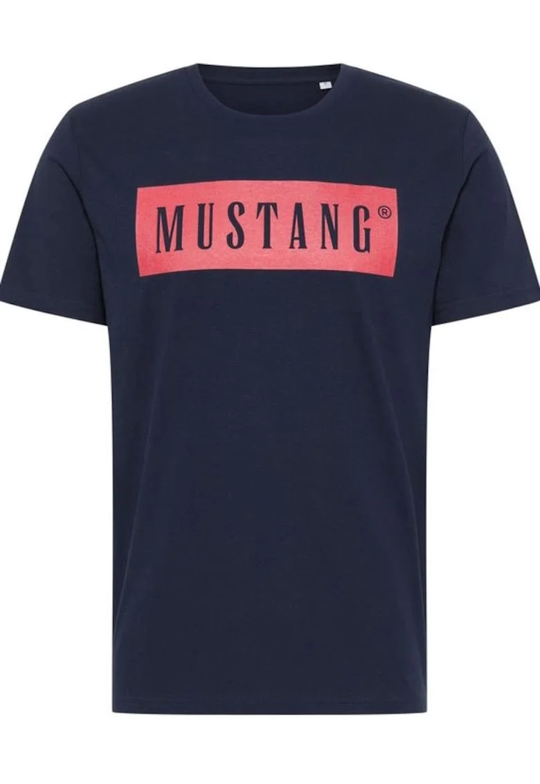 Tricou Barbati,  Alex, Bumbac, Regular Fit, Bleumarin