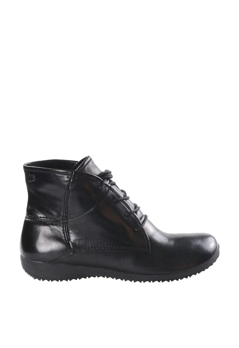 Ghete dama NALY 09,  Piele naturala, Negru, Negru