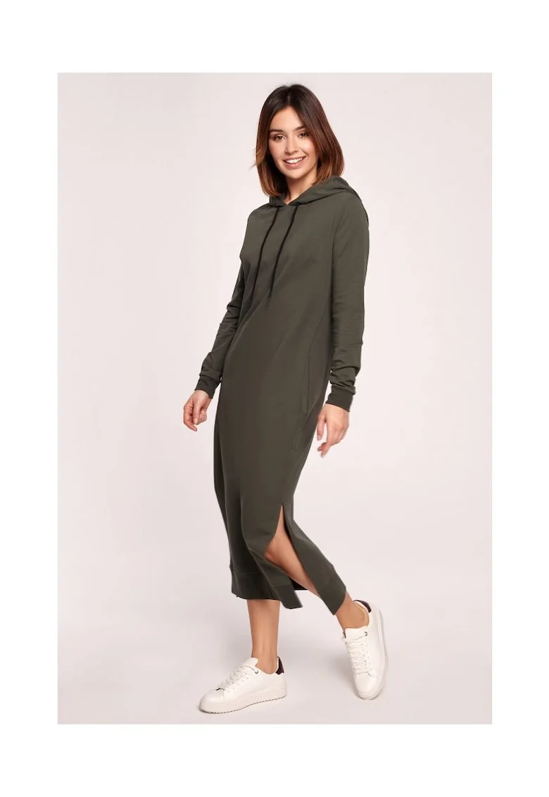 Rochie pulover pentru femei Gyon B197 verde militar, Verde