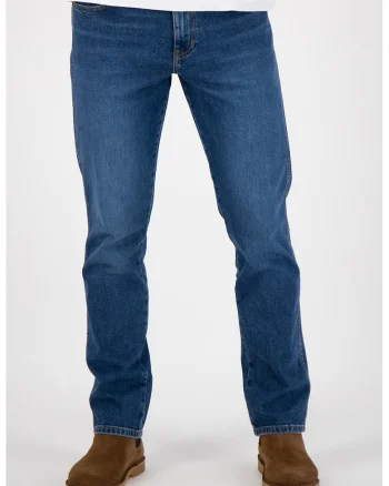 Blugi slim fit cu 5 buzunare Texas, Albastru