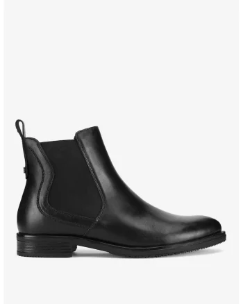 Ghete dama  5905588812050, Piele naturala, Negru, Negru