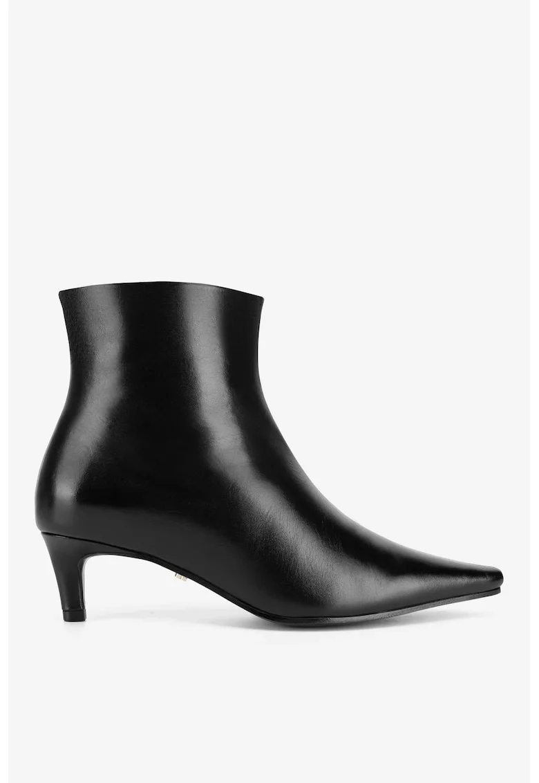 Ghete dama  5905588828877, Piele naturala, Negru