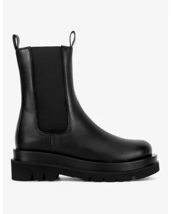 Ghete dama  5905588832591, Sintetic, Negru, Negru