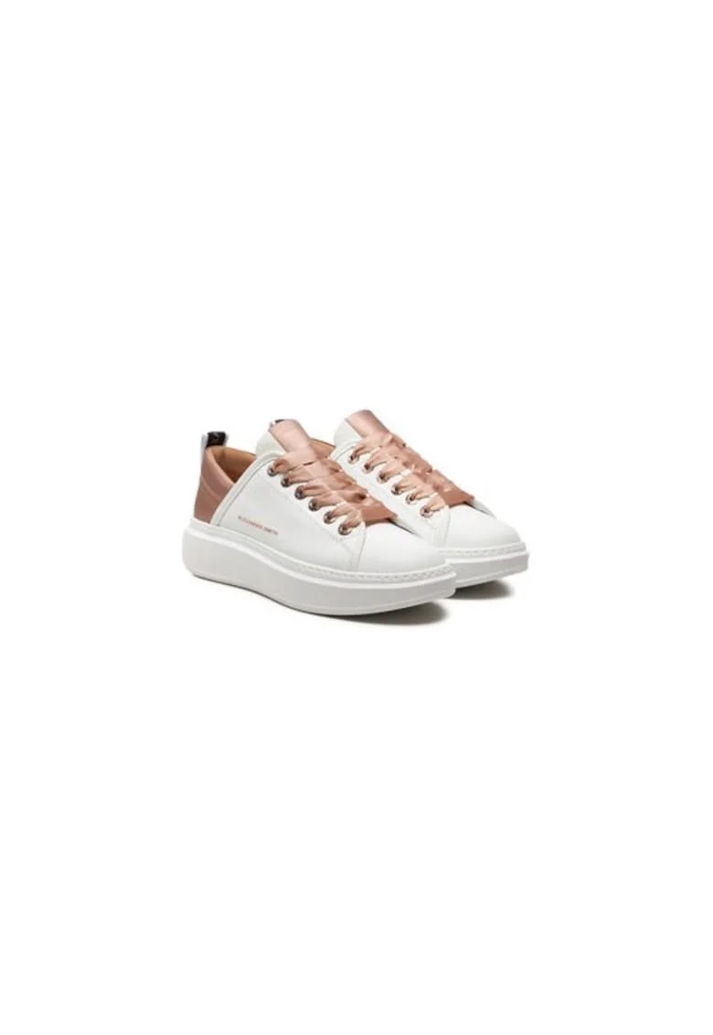 Pantofi sport dama  304490699, Piele naturala, Alb, Alb