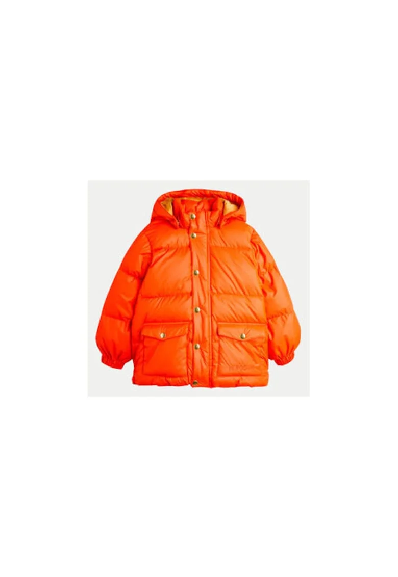 Geaca copii,  304157660, Poliester reciclat, Negru, Negru