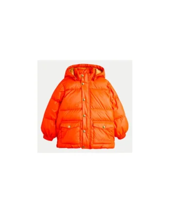 Geaca copii,  304157660, Poliester reciclat, Negru, Negru