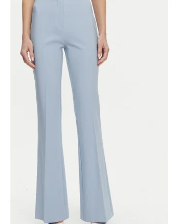 Pantaloni dama,  305290977, Poliester, Albastru, Albastru