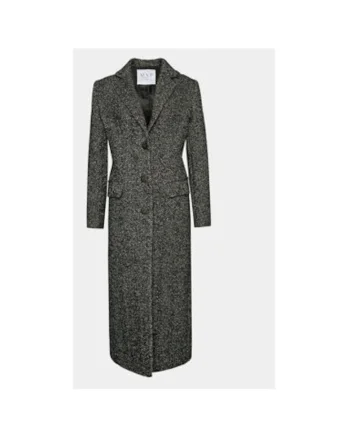 Palton dama,  Wardrobe, 303179991, Lana/Poliester/Textil, Negru, Negru