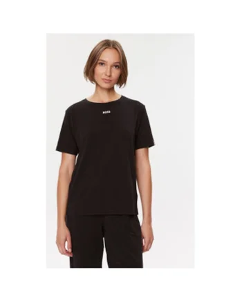 Camasa de noapte dama,  302896172, Bumbac, M INTL, Negru