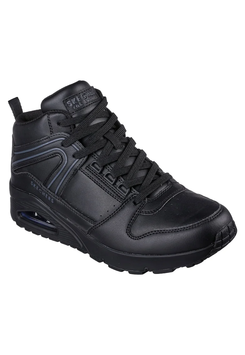 Pantofi barbati  Piele ecologica, Negru, Negru