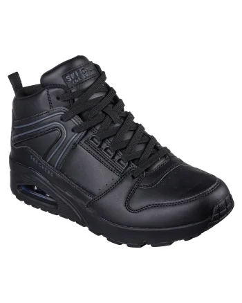 Pantofi barbati  Piele ecologica, Negru, Negru
