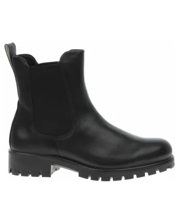 Botine dama,  Piele, Negru1