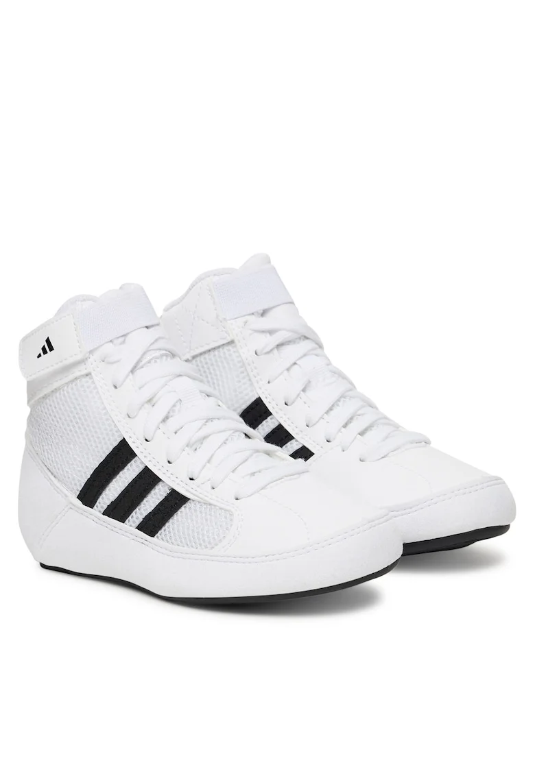 Pantofi sport copii,  box, velcro, culoare alb, tesatura