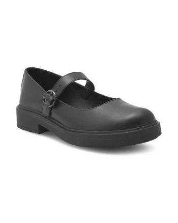 Pantofi dama,  425748, Piele naturala, Negru