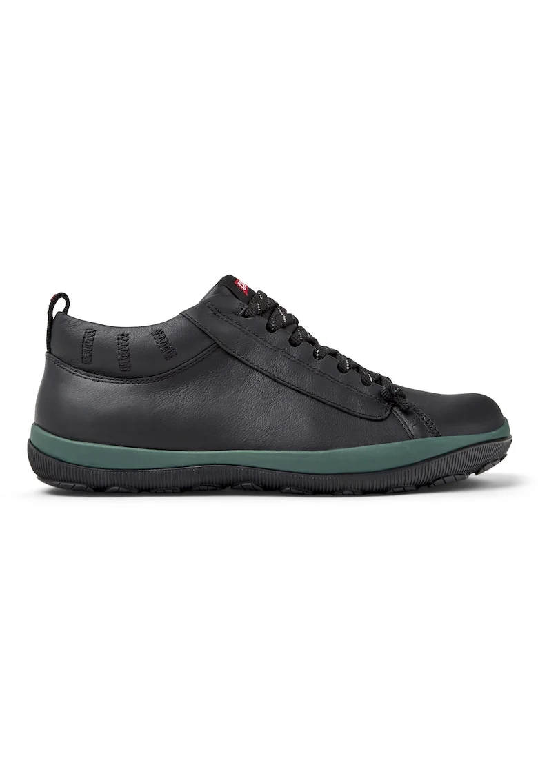 Pantofi casual din piele Peu Pista GM, Negru/Verde feriga