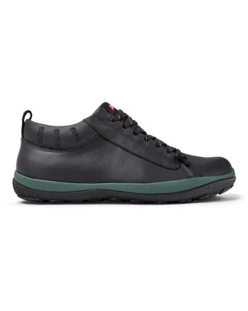 Pantofi casual din piele Peu Pista GM, Negru/Verde feriga