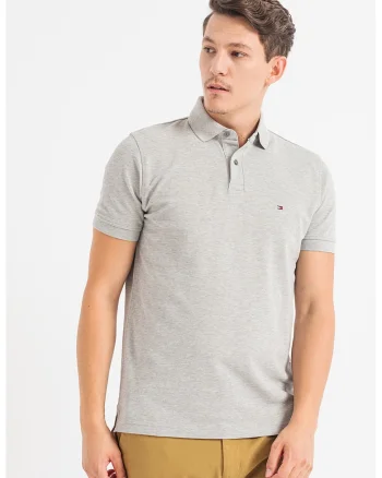 Tricou polo din amestec de bumbac organic