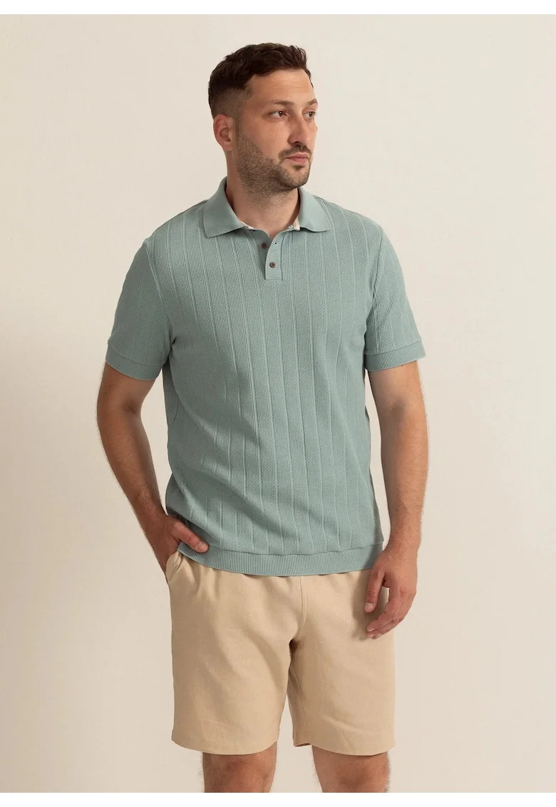 Tricou Barbati Palma Club Tesatura Bumbac, Verde pal