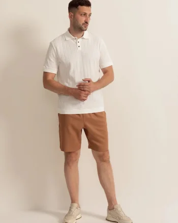 Tricou Barbati Palma Club Tesatura Bumbac, Alb