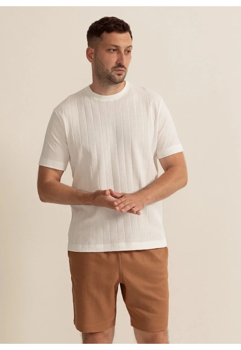 Tricou Barbati Palma Club Tesatura Bumbac, Alb