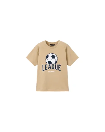 Tricou  bumbac, bej, Bej