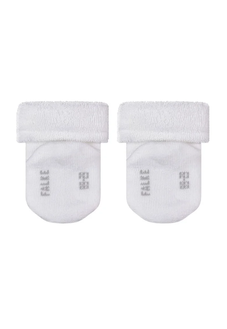 Sosete scurte din amestec de bumbac My First Socks, Alb optic
