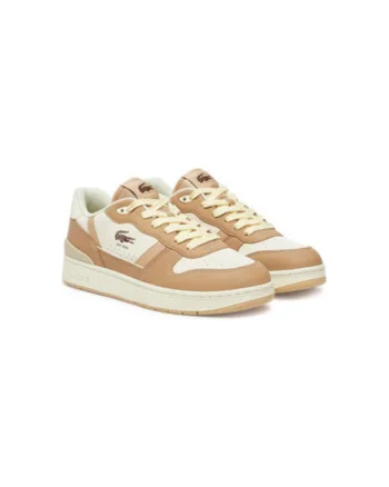Pantofi sport dama, 749SFA0072,  Piele naturala, Bej