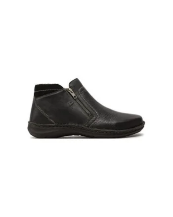 Ghete barbati  44904, Piele naturala, Negru