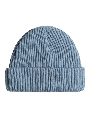 Caciula  Alta Rib, 100% acrilic, albastru, cu logo exterior