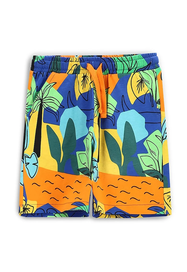 Pantaloni scurti sport baieti  WC5121501TBK, Bumbac, Multicolor, Multicolor
